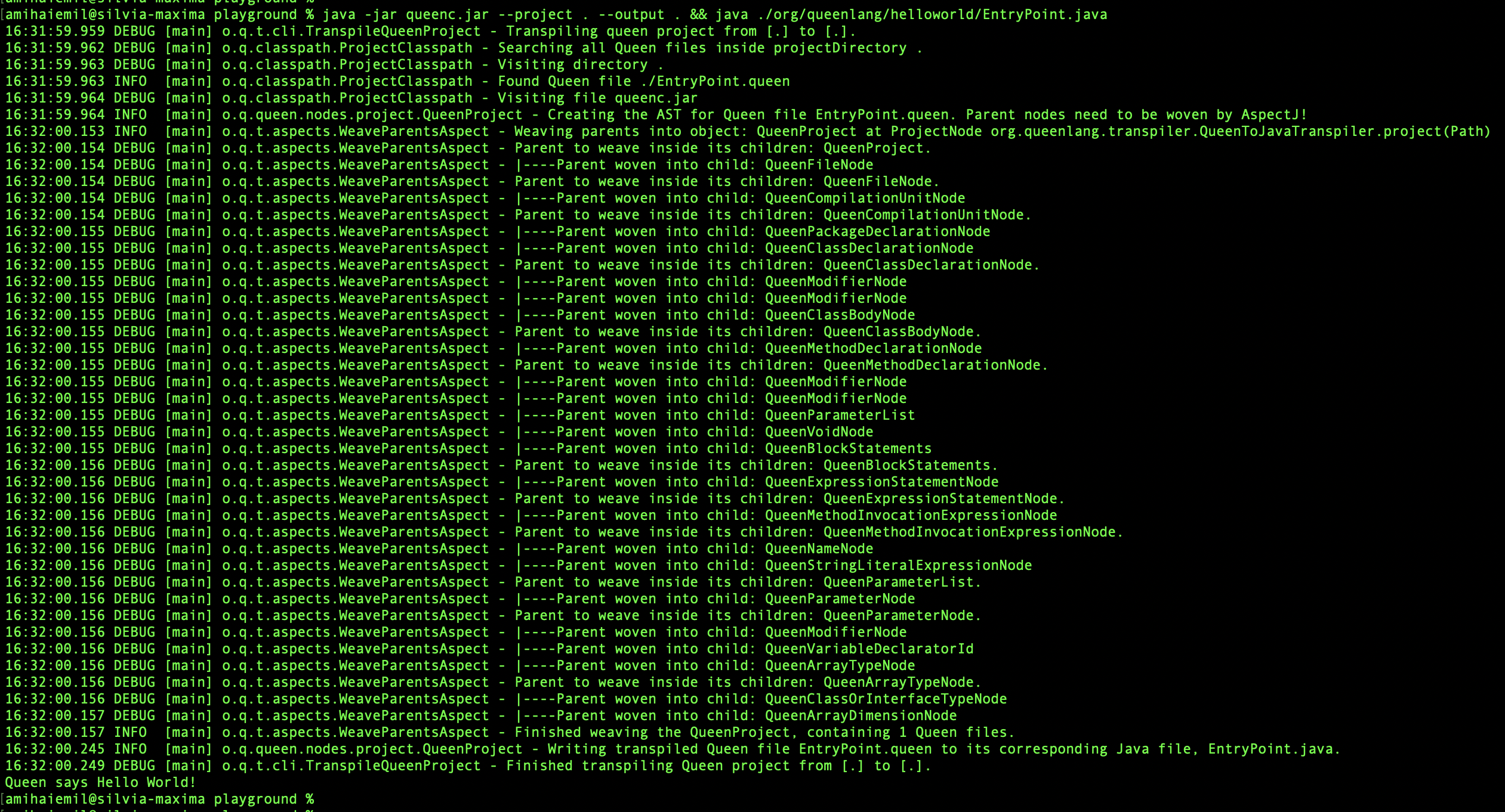 Second Hello World